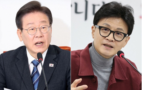 한동훈 국민의힘 전 비대위원장의 국민의힘 당대표 도전 여부와 민주당의 '이재명 대표 사당화' 논란이 정치권을 달구고 있다. copyright 데일리중앙